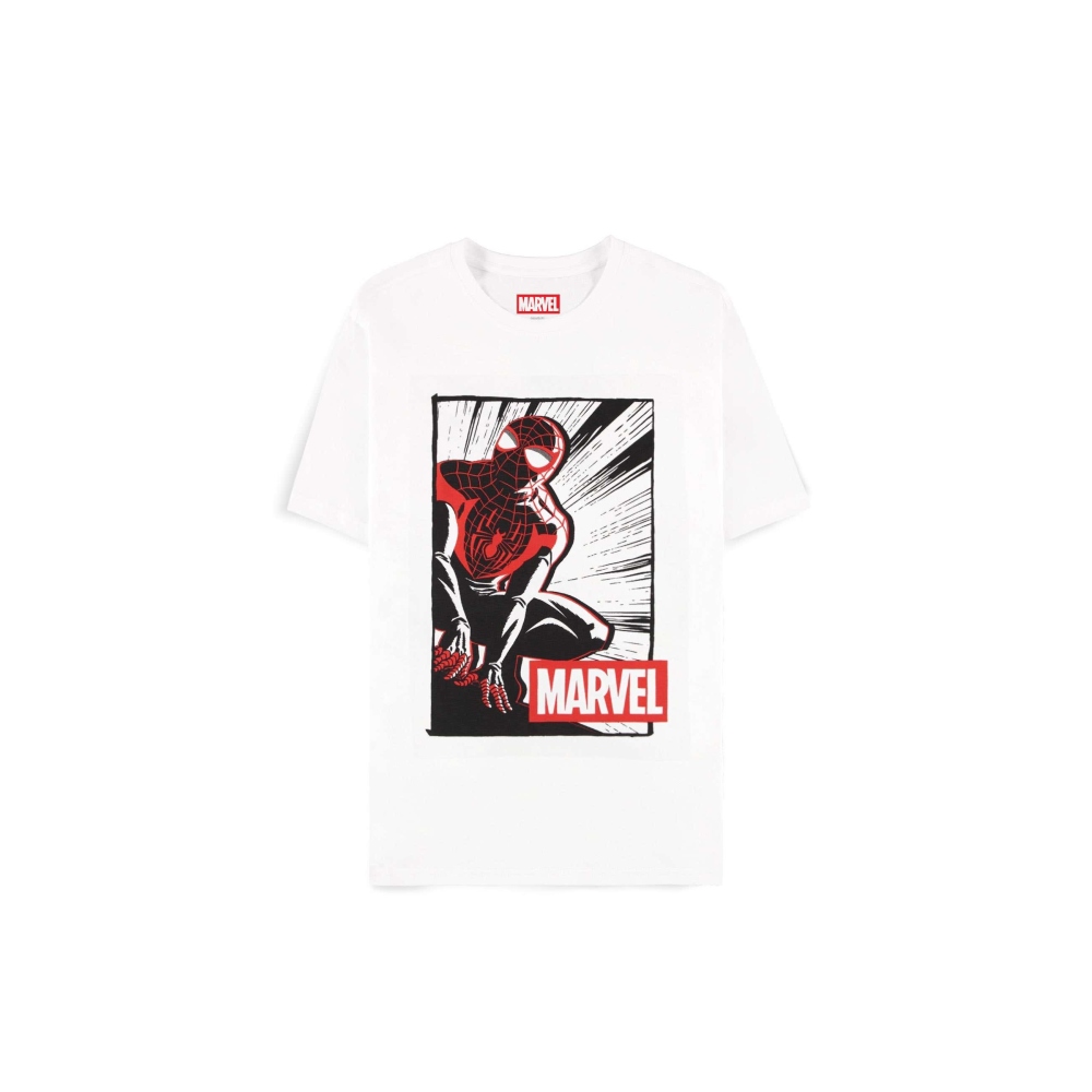 Marvel Spider-Man - Short Sleeved T-shirt Homme - Blanc